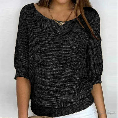 Luigia - Eleganter Strickpullover 
