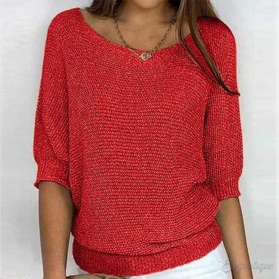 Luigia - Eleganter Strickpullover 
