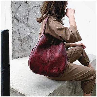 Addison - Vintage Lederhandtasche 