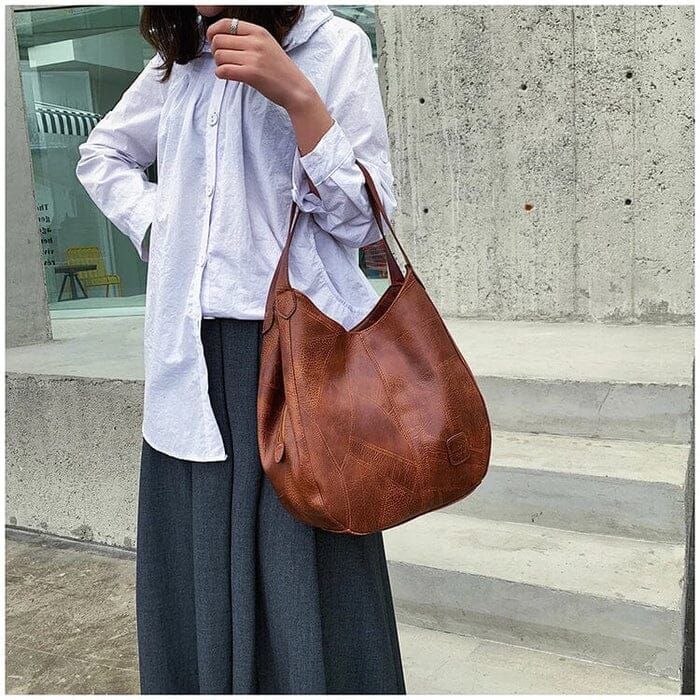 Addison - Vintage Lederhandtasche 