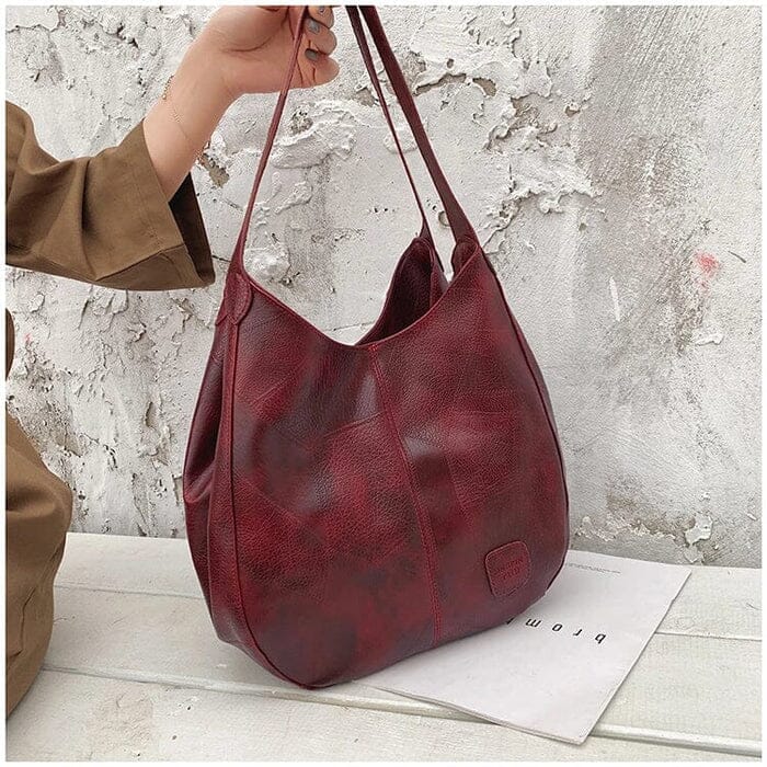 Addison - Vintage Lederhandtasche 