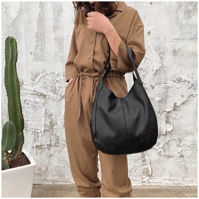 Addison - Vintage Lederhandtasche 