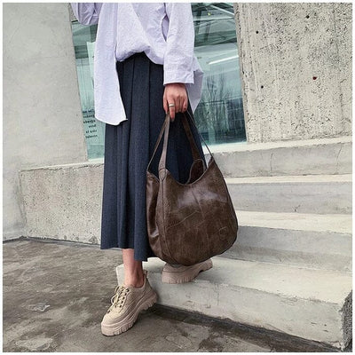 Addison - Vintage Lederhandtasche 