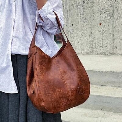 Addison - Vintage Lederhandtasche 