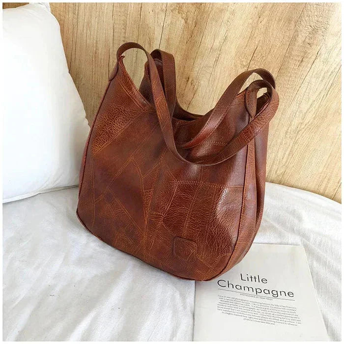 Addison - Vintage Lederhandtasche 